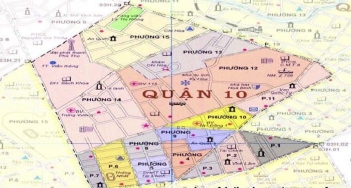 Giới thiệu Quận 10 Sài Gòn: Lịch sử hình thành, vị trí, diện tích 15