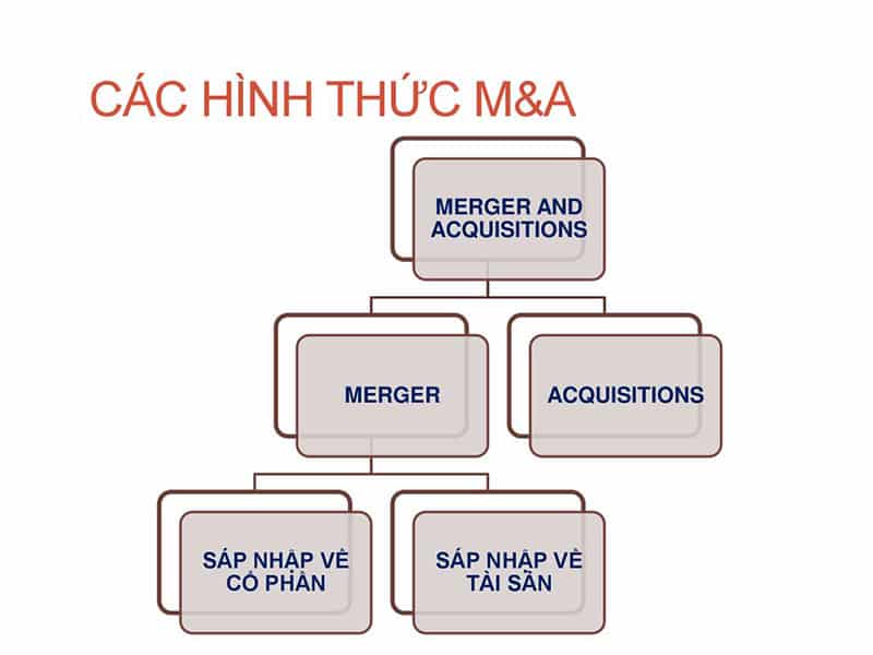 Các hình thức M&A phổ hiện tại Việt Nam năm 2020