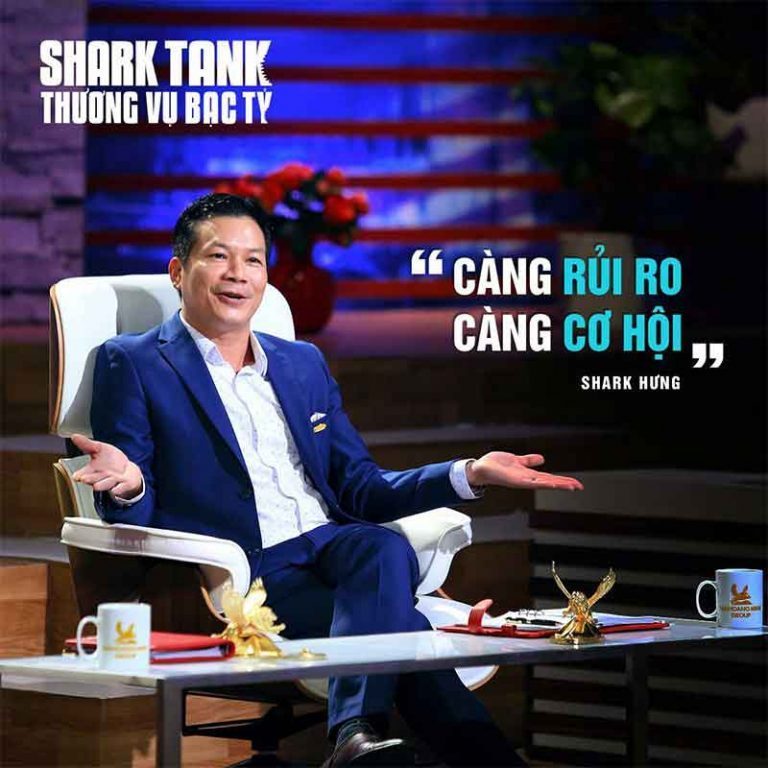 1️⃣ Shark Hưng là ai? Tất tần tật về vị " Cá mập bạc tỷ