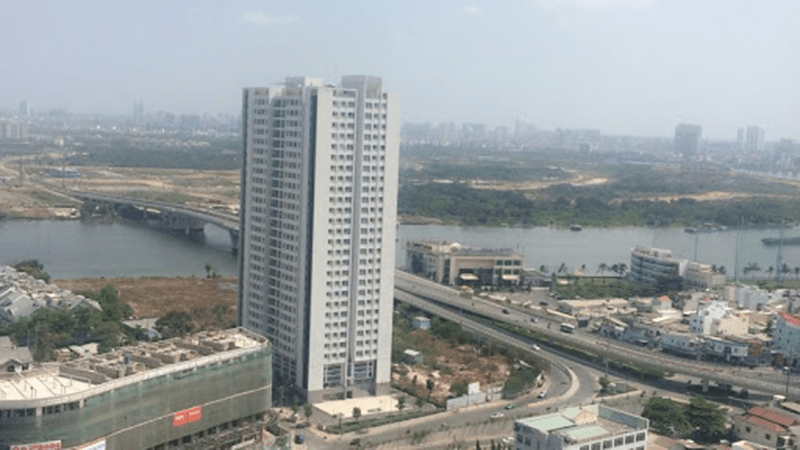 Toàn cảnh dự án cho thuê căn hộ Riverside 90 Nguyễn Hữu Cảnh