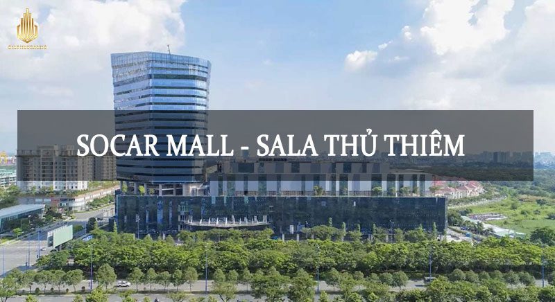 Phối cảnh trung tâm thương mại Socar mall Sala quận 2
