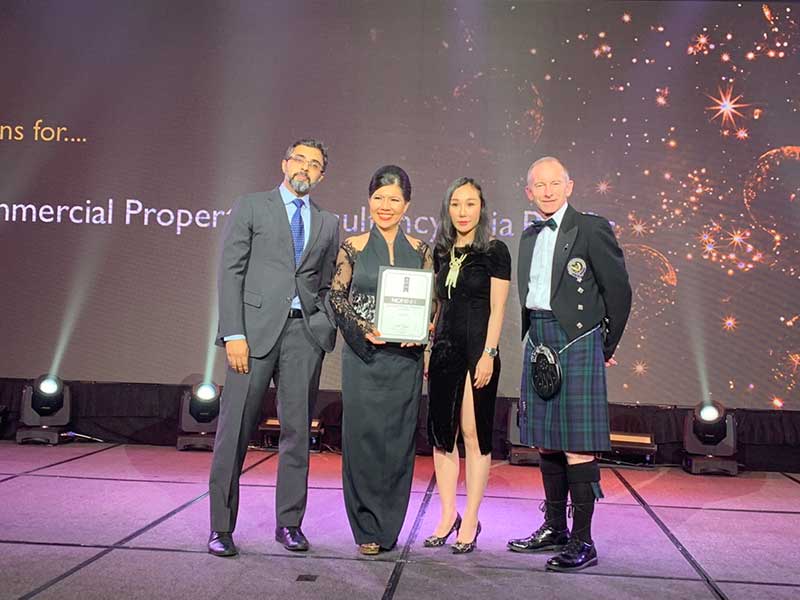 JLL nhận giải ở lễ trao giải Bất động sản Châu Á Thái Bình Dương năm 2019