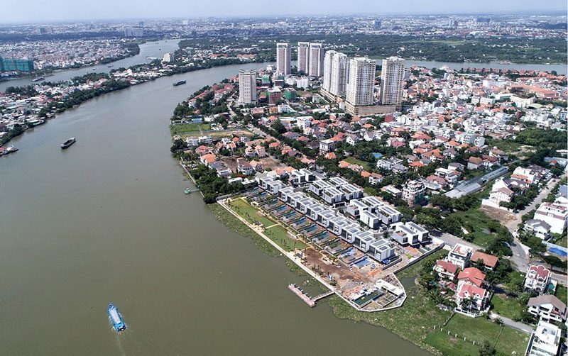 Khu đô thị Thảo Điền - một trong những khu vực phát triển bậc nhất quận 2