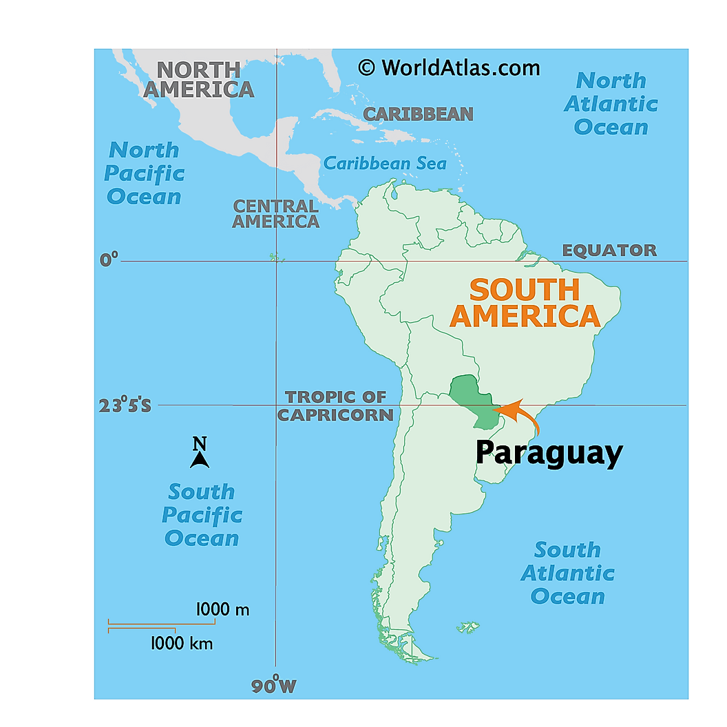 [Update] Bản đồ hành chính đất nước Paraguay (Paraguay Map) phóng to năm 2022 12