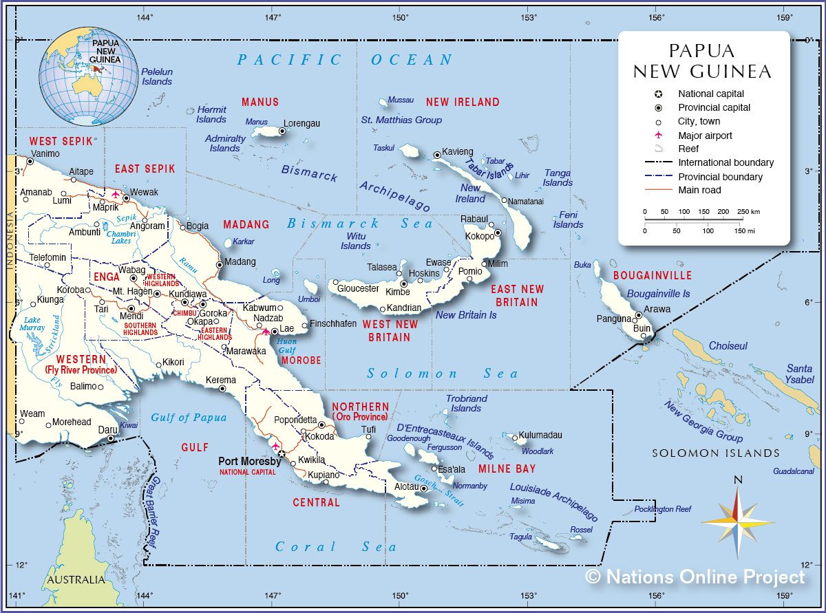 [Update] Bản đồ nước Papua New Guinea (Papua New Guinea Map) phóng to năm 2022 15