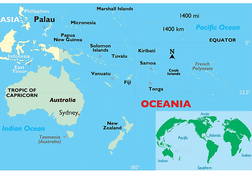 [Update] Bản đồ hành chính đất nước Palau (Palau Map) phóng to năm 2022 12