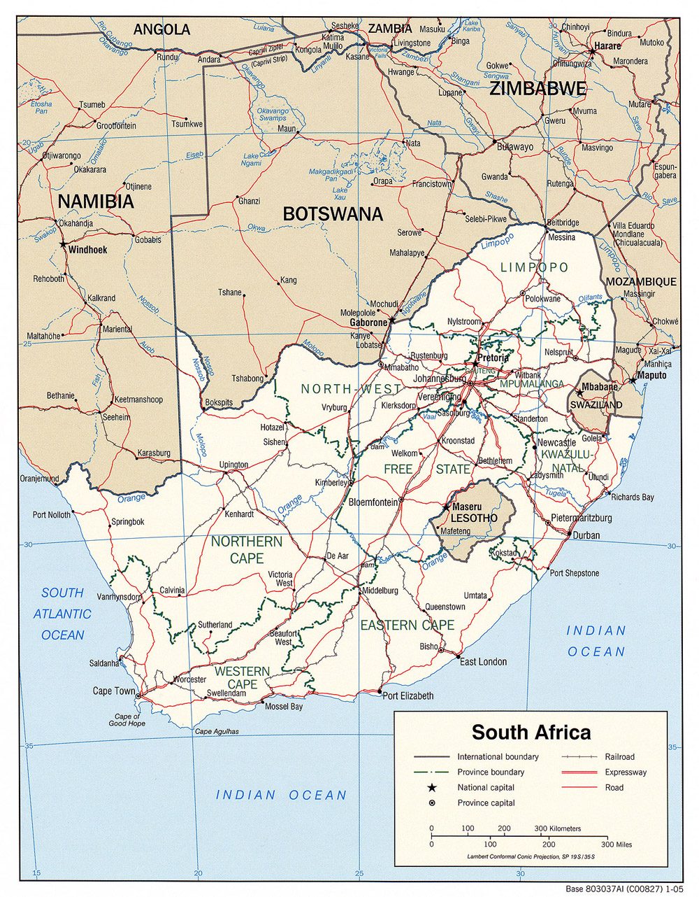 [Update] Bản đồ Cộng hòa Nam Phi khổ lớn phóng to năm 2022 20