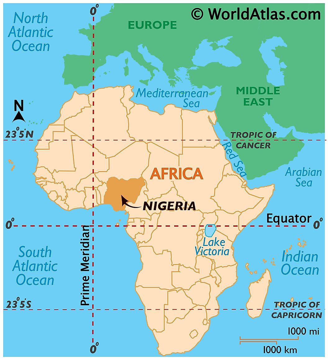 [Update] Bản đồ hành chính đất nước Nigeria (Nigeria Map) phóng to năm 2022 17