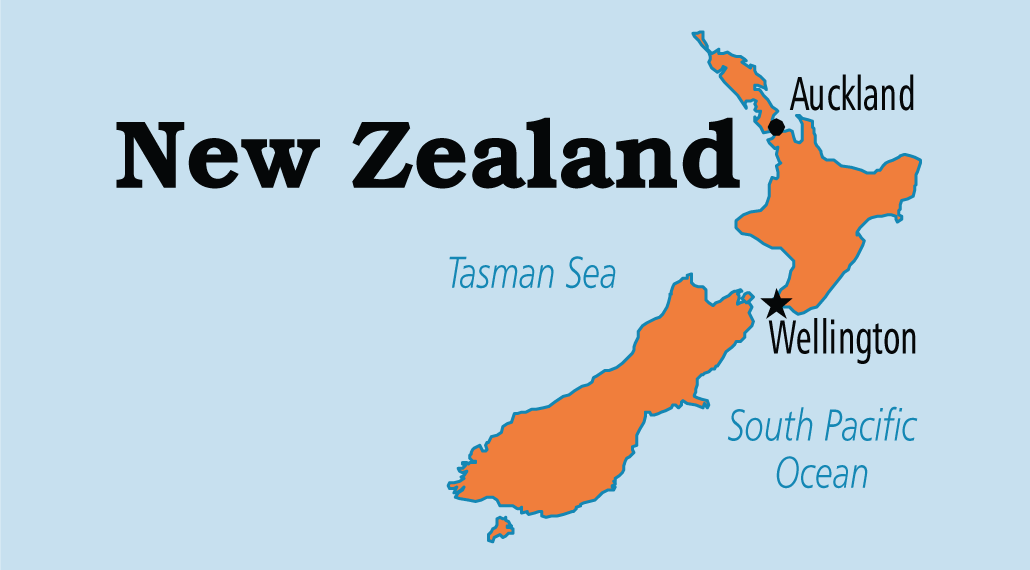 [Update] Bản đồ hành chính đất nước New Zealand (New Zealand Map) phóng to năm 2022 22