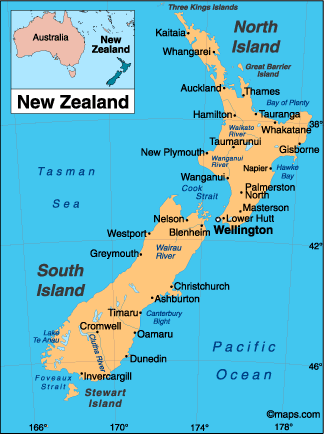 [Update] Bản đồ hành chính đất nước New Zealand (New Zealand Map) phóng to năm 2022 39