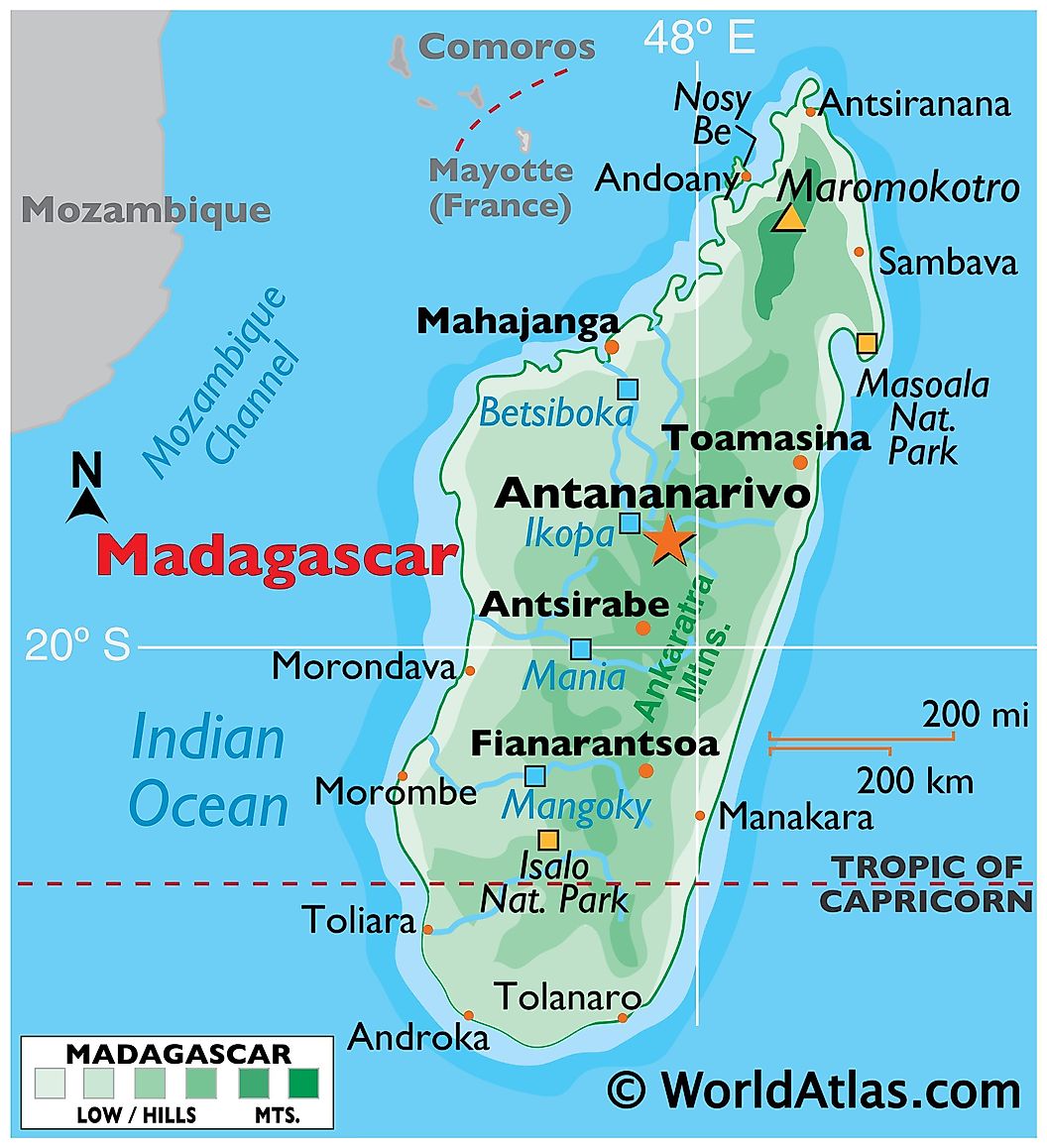 [Update] Bản đồ hành chính đất nước Madagascar (Madagascar Map) phóng to năm 2022 19