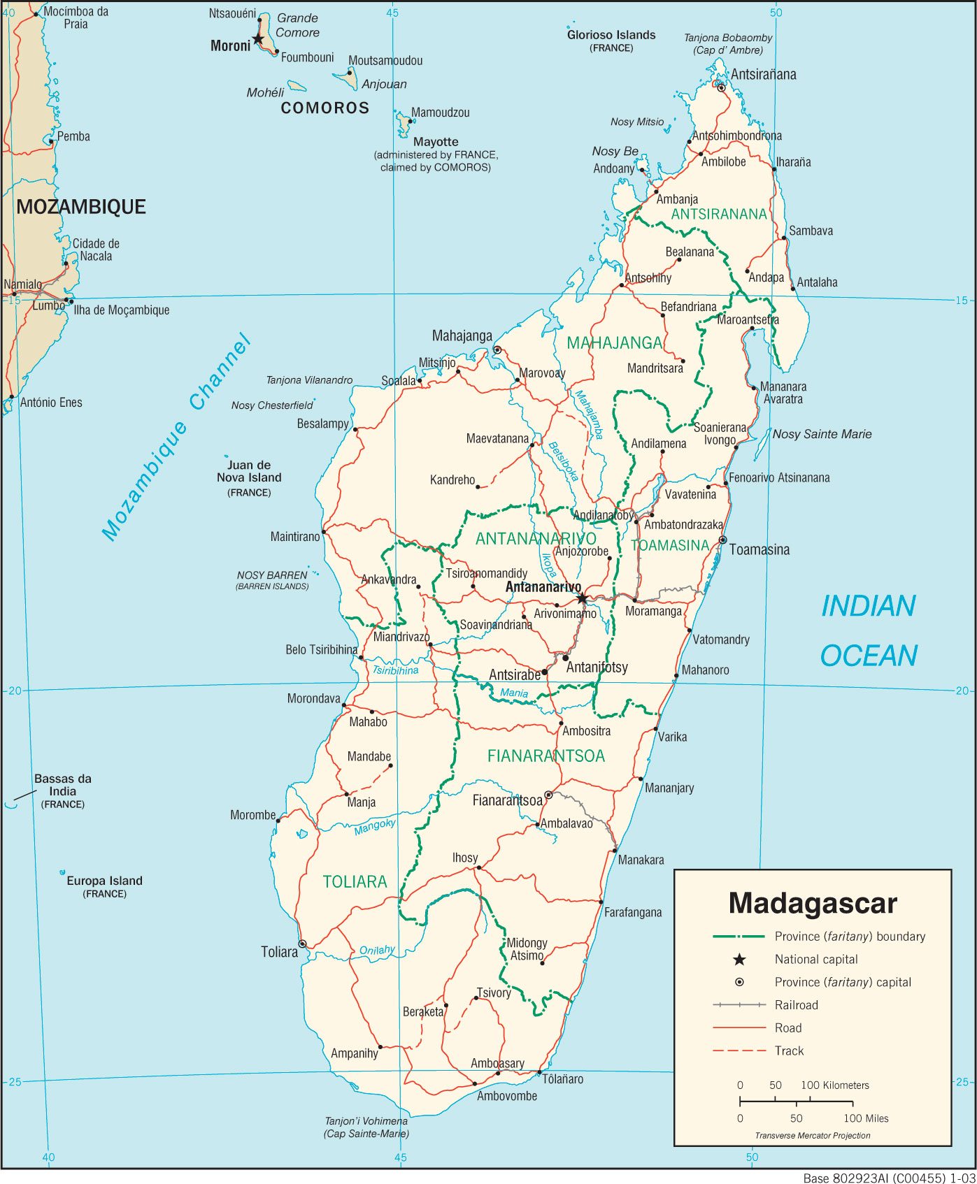 [Update] Bản đồ hành chính đất nước Madagascar (Madagascar Map) phóng to năm 2022 25