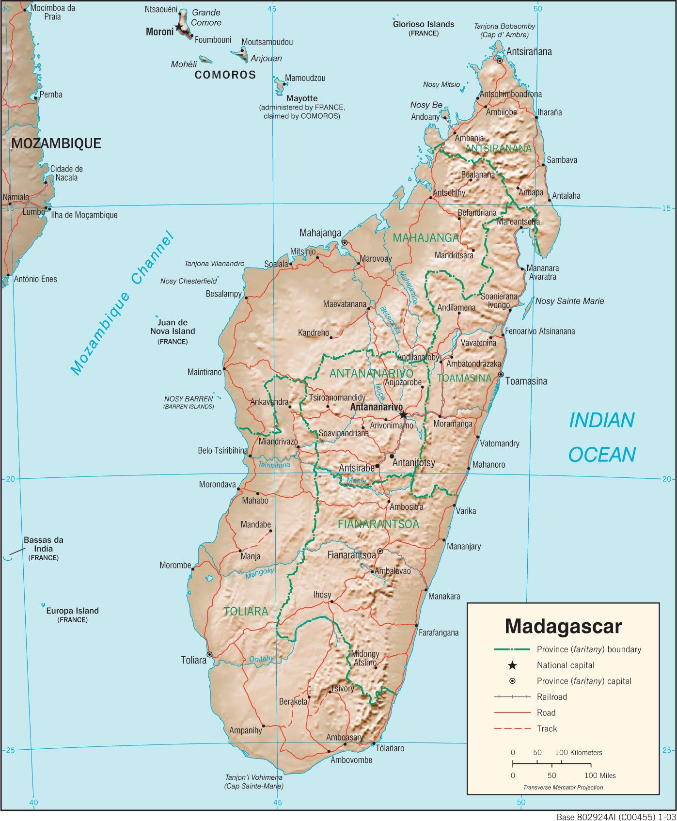 [Update] Bản đồ hành chính đất nước Madagascar (Madagascar Map) phóng to năm 2022 26