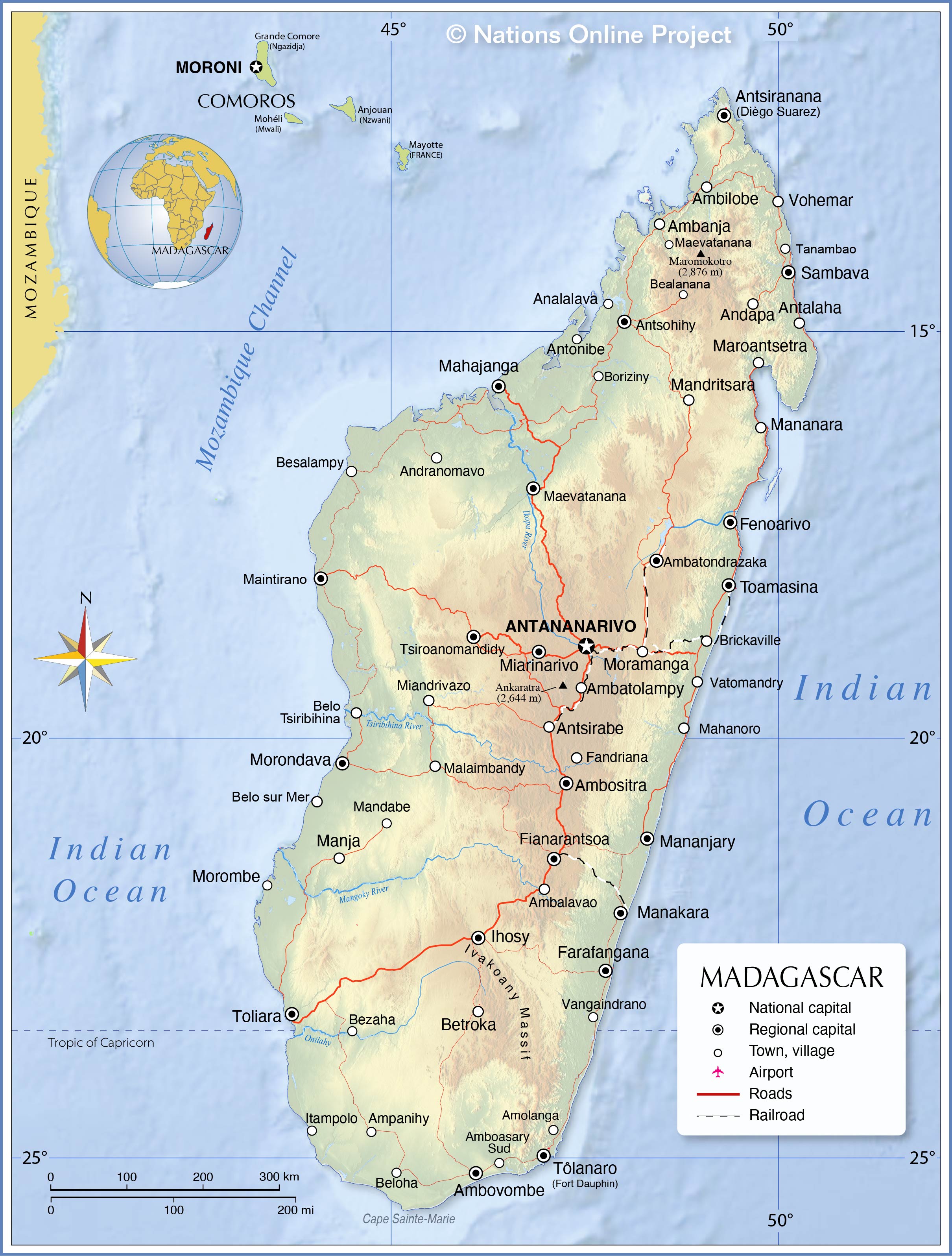 [Update] Bản đồ hành chính đất nước Madagascar (Madagascar Map) phóng to năm 2022 27