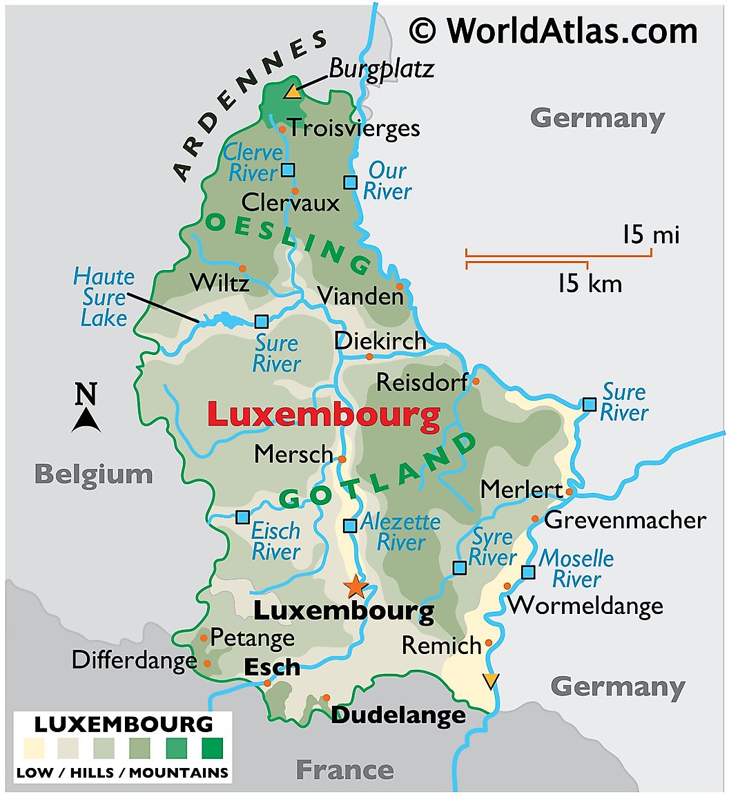 [Update] Bản đồ hành chính đất nước Luxembourg (Luxembourg Map) phóng to năm 2022 15