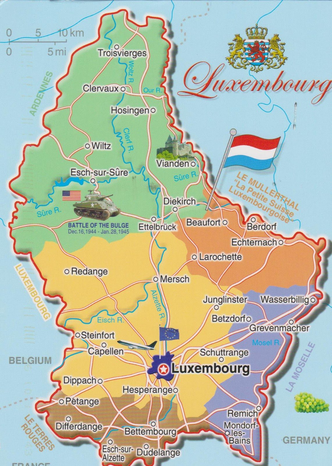 [Update] Bản đồ hành chính đất nước Luxembourg (Luxembourg Map) phóng to năm 2022 18