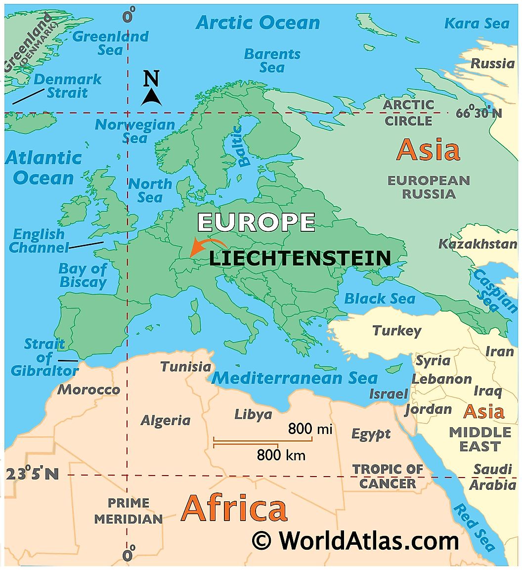 [Update] Bản đồ hành chính đất nước Liechtenstein (Liechtenstein Map) phóng to năm 2022 16