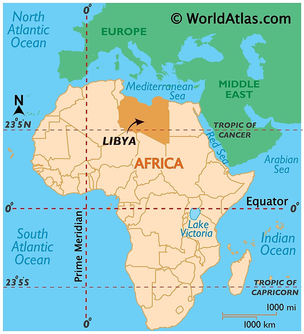 [Update] Bản đồ hành chính đất nước Libya (Libya Map) phóng to năm 2022 19