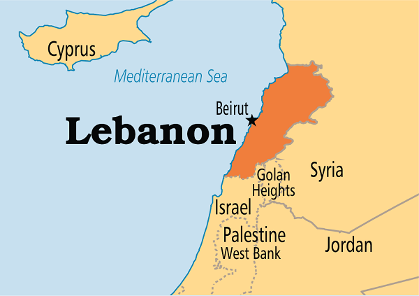 [Update] Bản đồ hành chính đất nước Liban (Liban Map) phóng to năm 2022 16