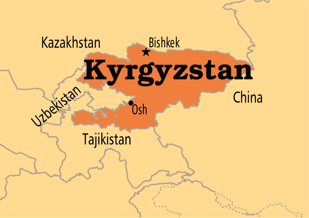 [Update] Bản đồ hành chính đất nước Kyrgyzstan (Kyrgyzstan Map) phóng to năm 2022 20