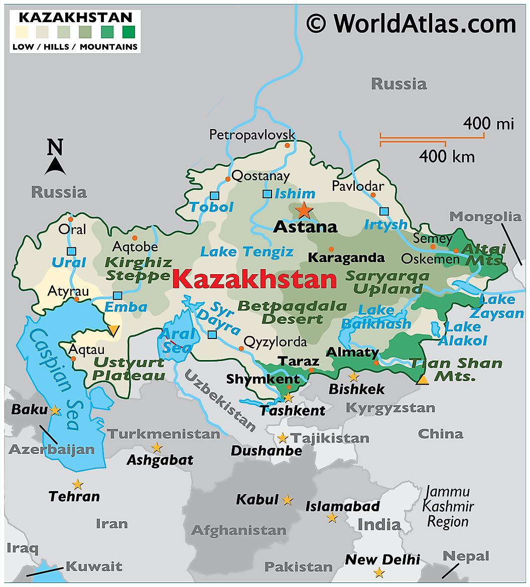 [Update] Bản đồ hành chính đất nước Kyrgyzstan (Kyrgyzstan Map) phóng to năm 2022 22
