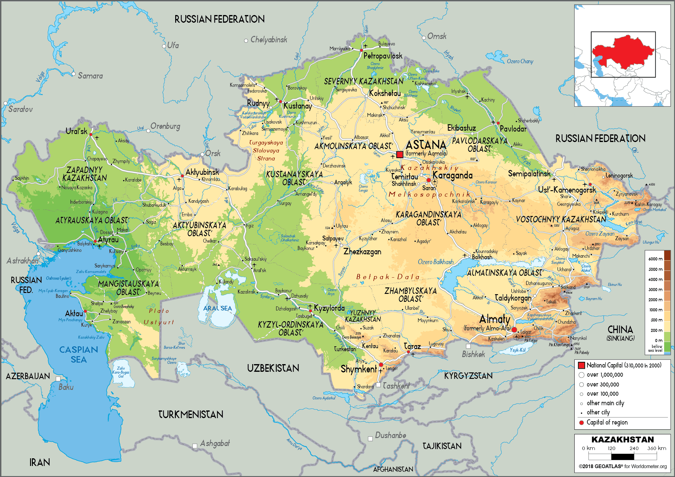 [Update] Bản đồ hành chính đất nước Kyrgyzstan (Kyrgyzstan Map) phóng to năm 2022 30
