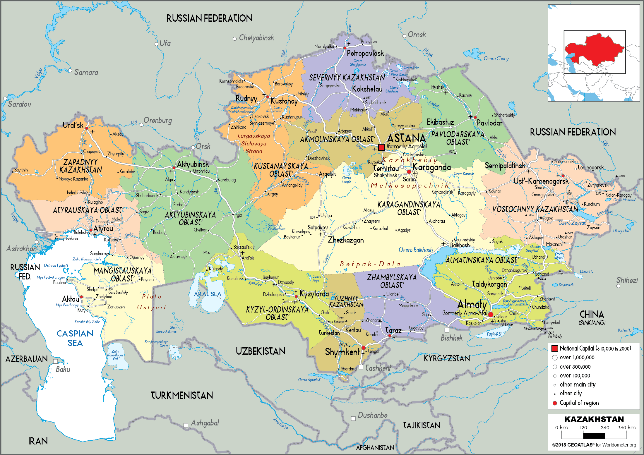 [Update] Bản đồ hành chính đất nước Kyrgyzstan (Kyrgyzstan Map) phóng to năm 2022 31