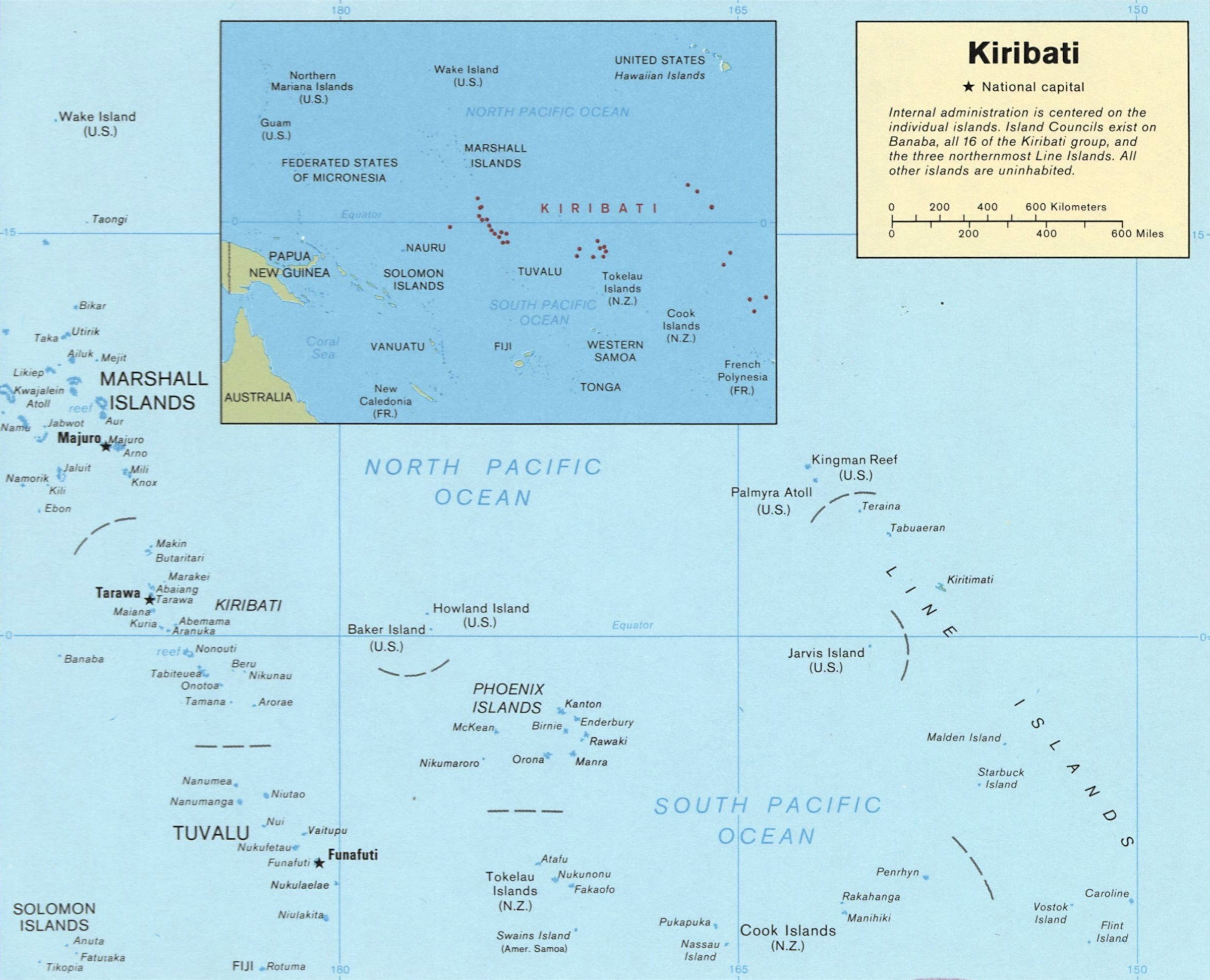 [Update] Bản đồ hành chính đất nước Kiribati (Kiribati Map) phóng to năm 2022 21
