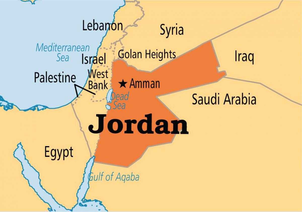 [Update] ​​​​​​​Bản đồ đất nước Jordan (Jordan Map) phóng to năm 2022 15