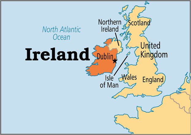 [Update] Bản đồ hành chính đất nước Ireland (Ireland Map) phóng to năm 2022 13
