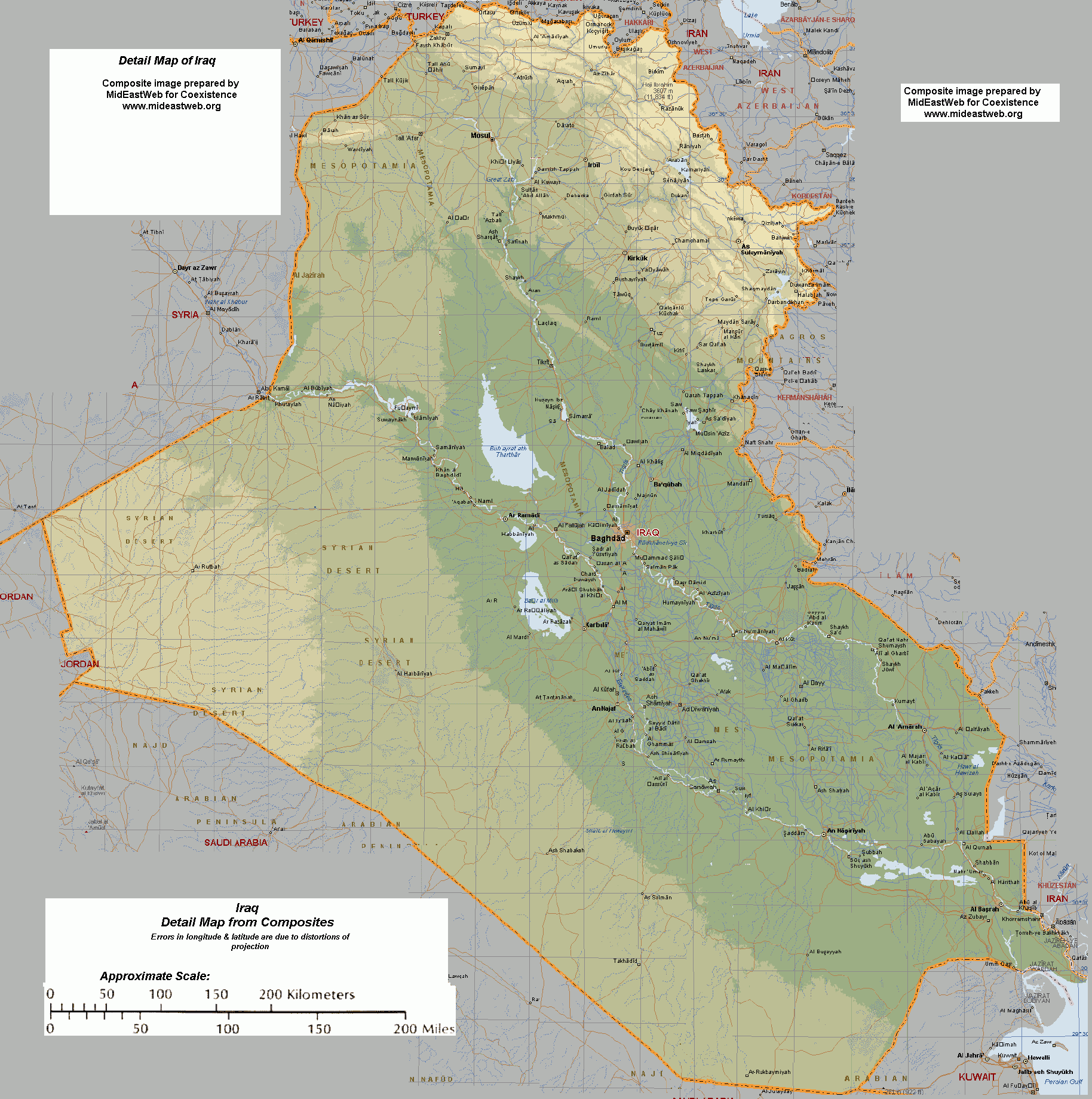 [Update] Bản đồ hành chính đất nước Iraq (Iraq Map) phóng to năm 2022 28