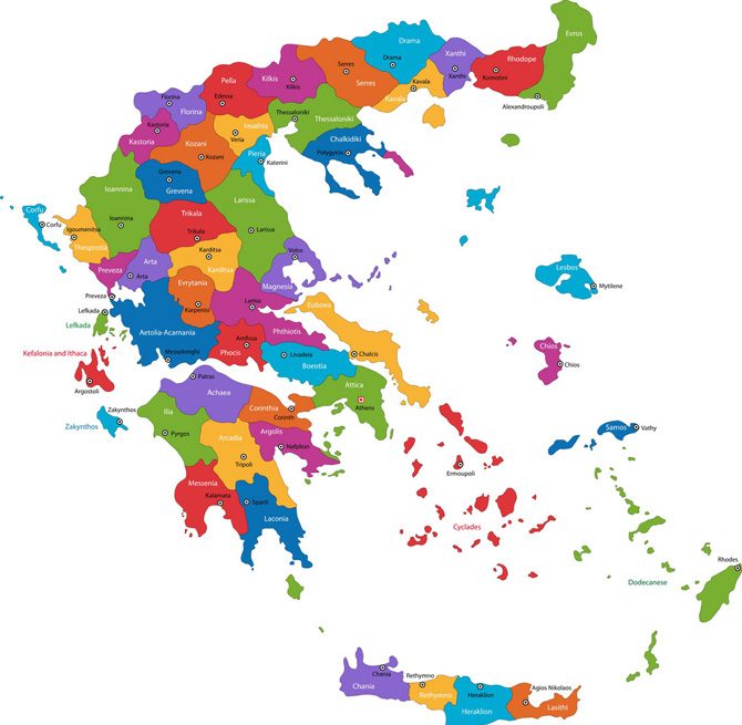 [Update] Bản đồ nước Hy Lạp (GREECE) khổ lớn phóng to năm 2022 35