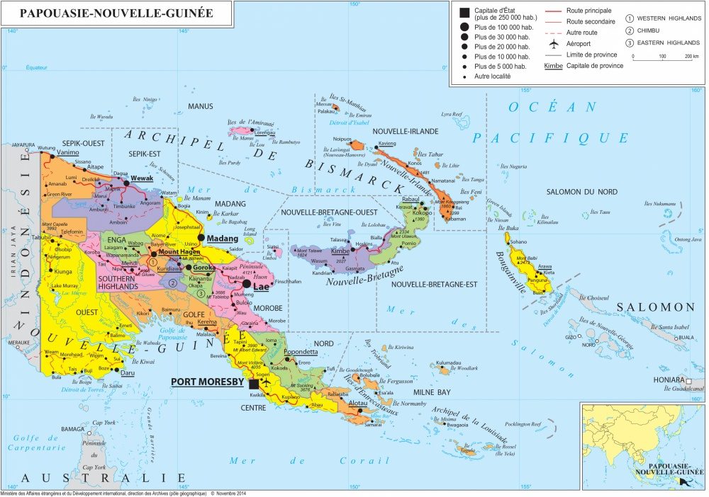 [Update] Bản đồ nước Papua New Guinea (Papua New Guinea Map) phóng to năm 2022 25