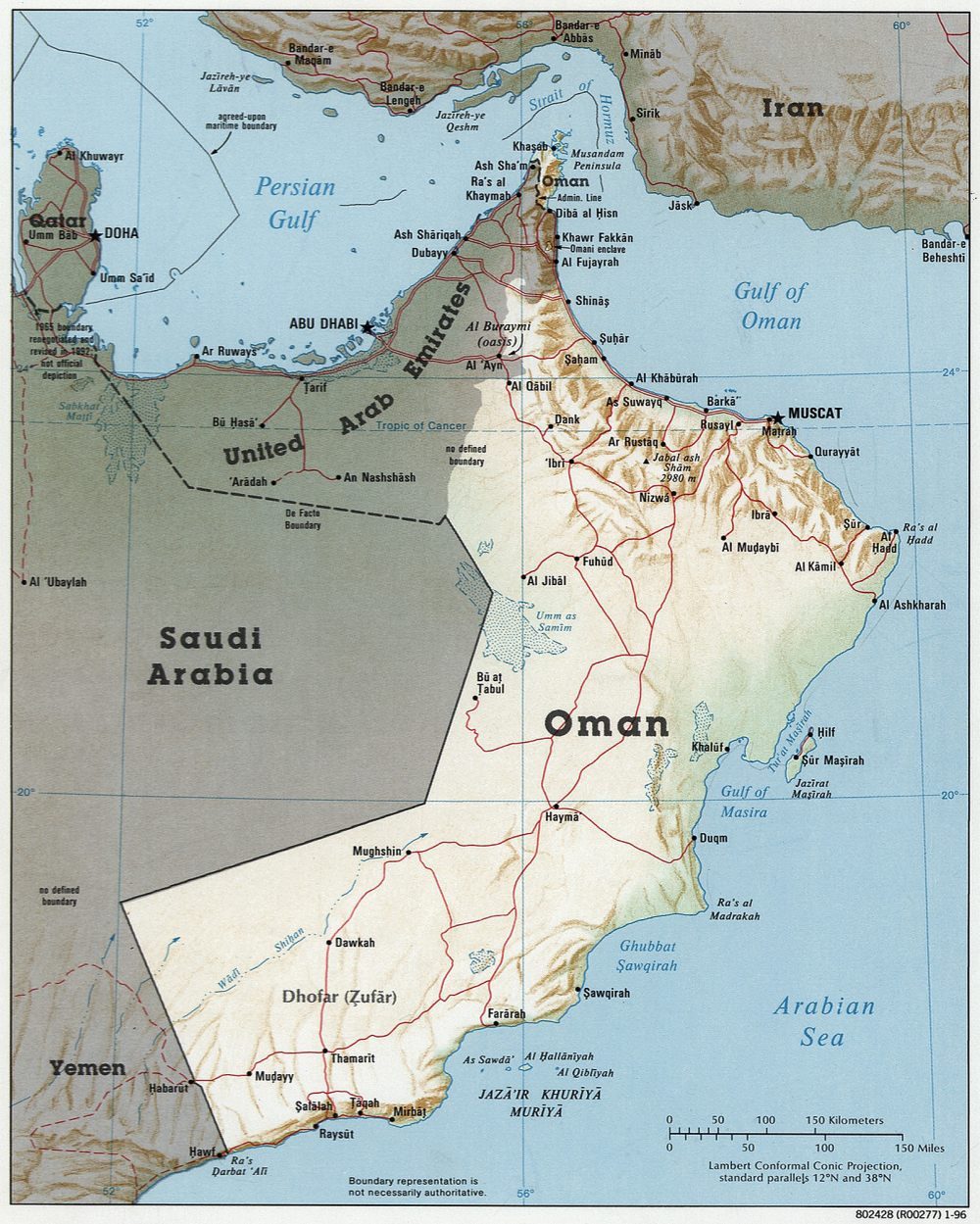 [Update] Bản đồ hành chính đất nước Oman (Oman Map) phóng to năm 2022 30