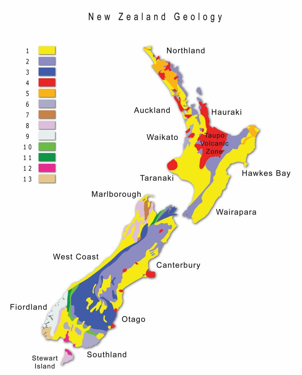 [Update] Bản đồ hành chính đất nước New Zealand (New Zealand Map) phóng to năm 2022 35