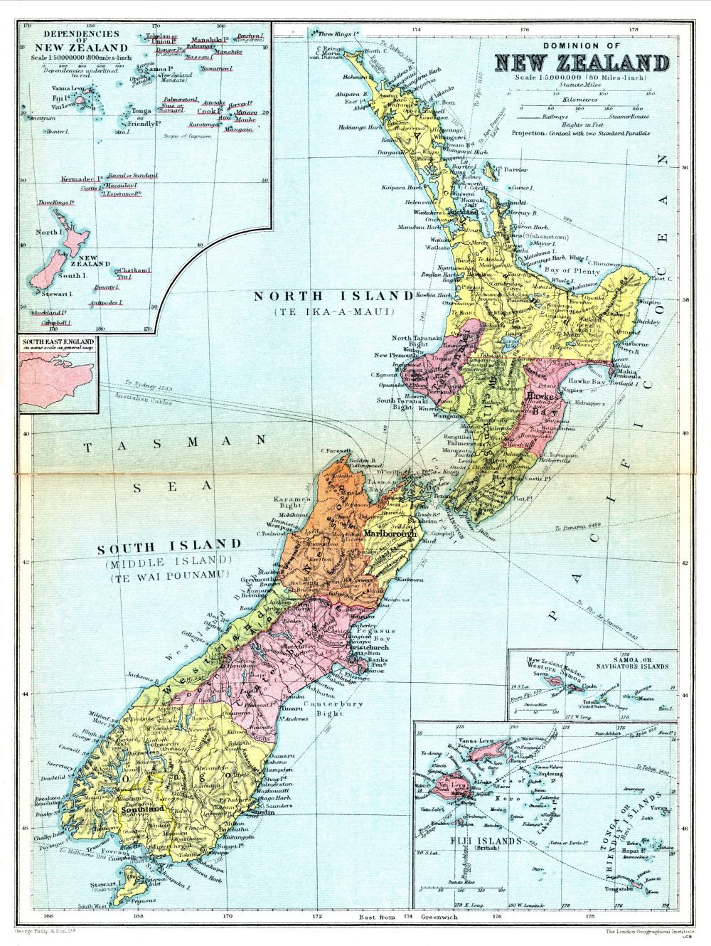[Update] Bản đồ hành chính đất nước New Zealand (New Zealand Map) phóng to năm 2022 33