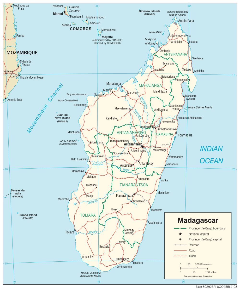 [Update] Bản đồ hành chính đất nước Madagascar (Madagascar Map) phóng to năm 2022 24
