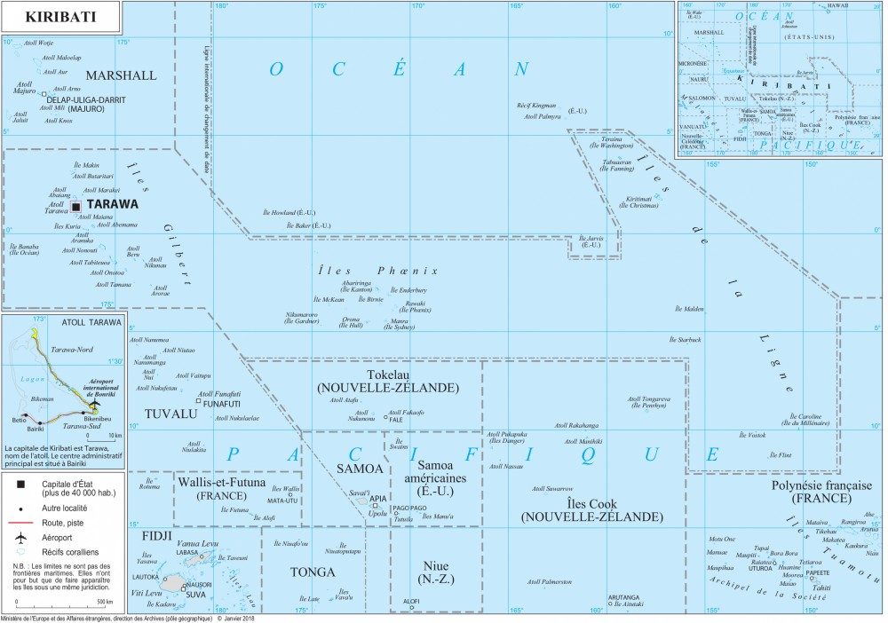 [Update] Bản đồ hành chính đất nước Kiribati (Kiribati Map) phóng to năm 2022 19