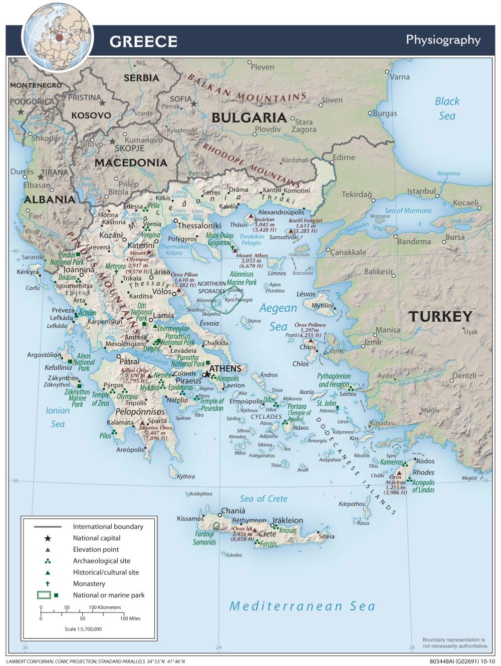 [Update] Bản đồ nước Hy Lạp (GREECE) khổ lớn phóng to năm 2022 33