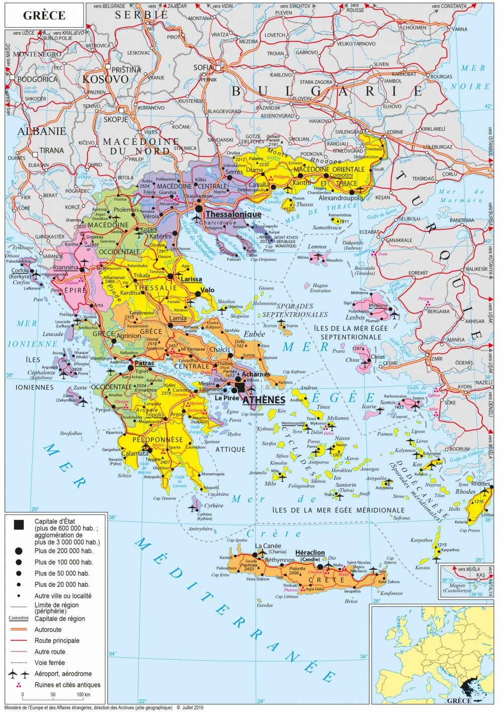 [Update] Bản đồ nước Hy Lạp (GREECE) khổ lớn phóng to năm 2022 31