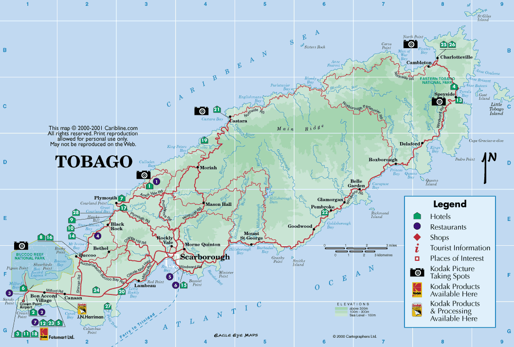 [Update] Bản đồ đất nước Trinidad và Tobago (Trinidad and Tobago Map) năm 2022 19