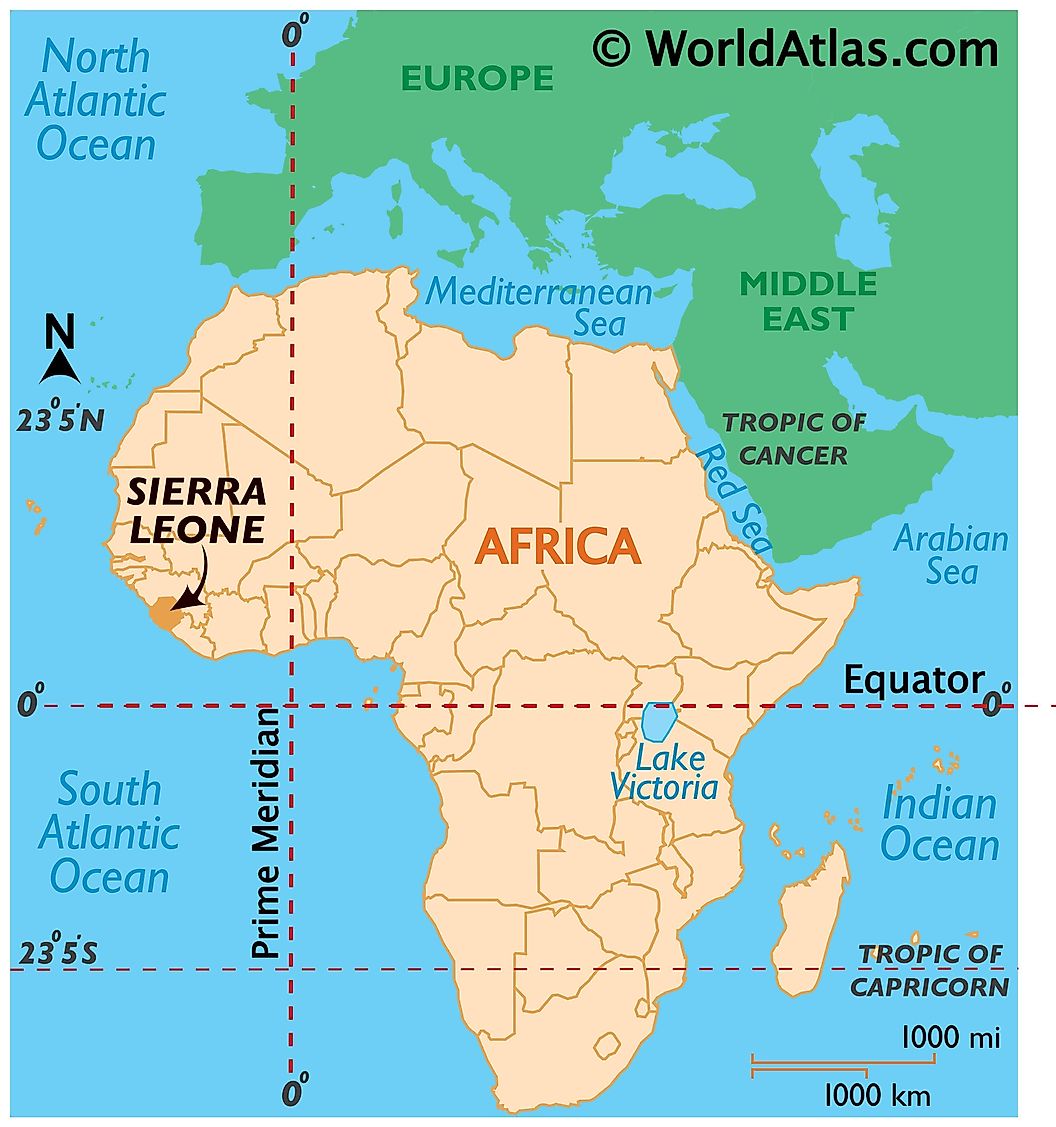 [Update] Bản đồ hành chính đất nước Sierra Leone (Sierra Leone Map) phóng to năm 2022 11