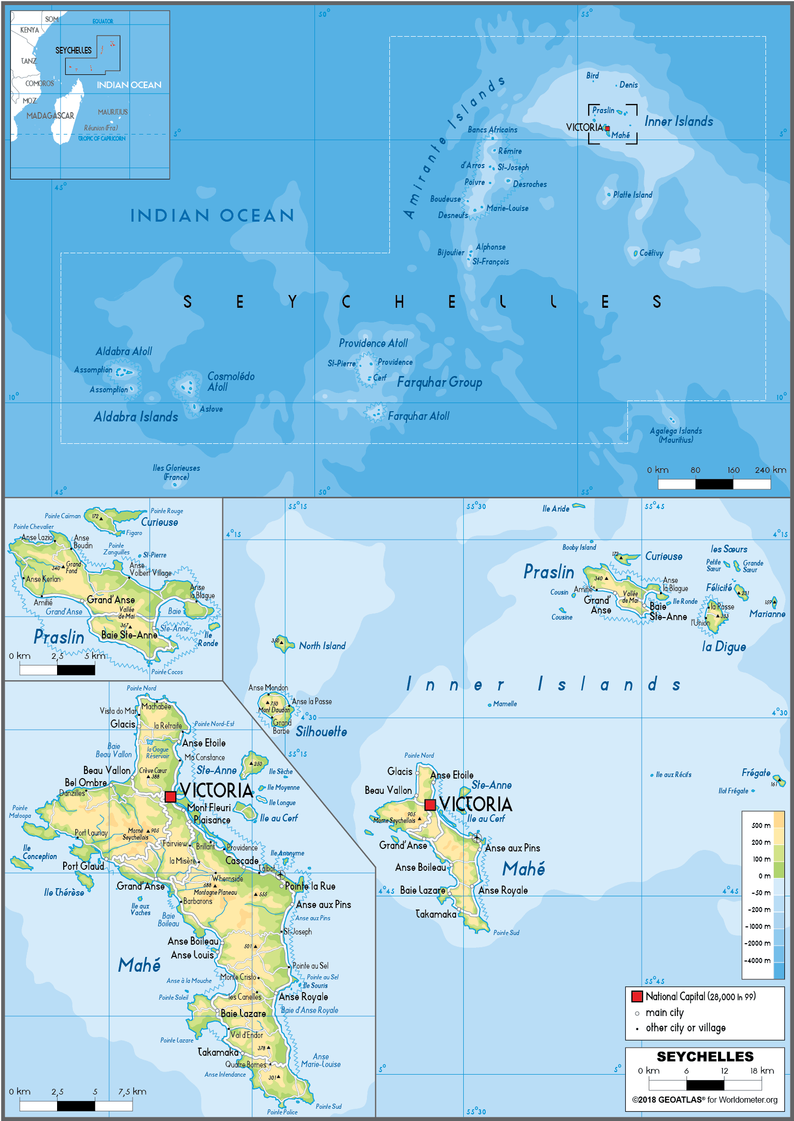 [Update] Bản đồ hành chính đất nước Seychelles (Seychelles Map) phóng to năm 2022 15