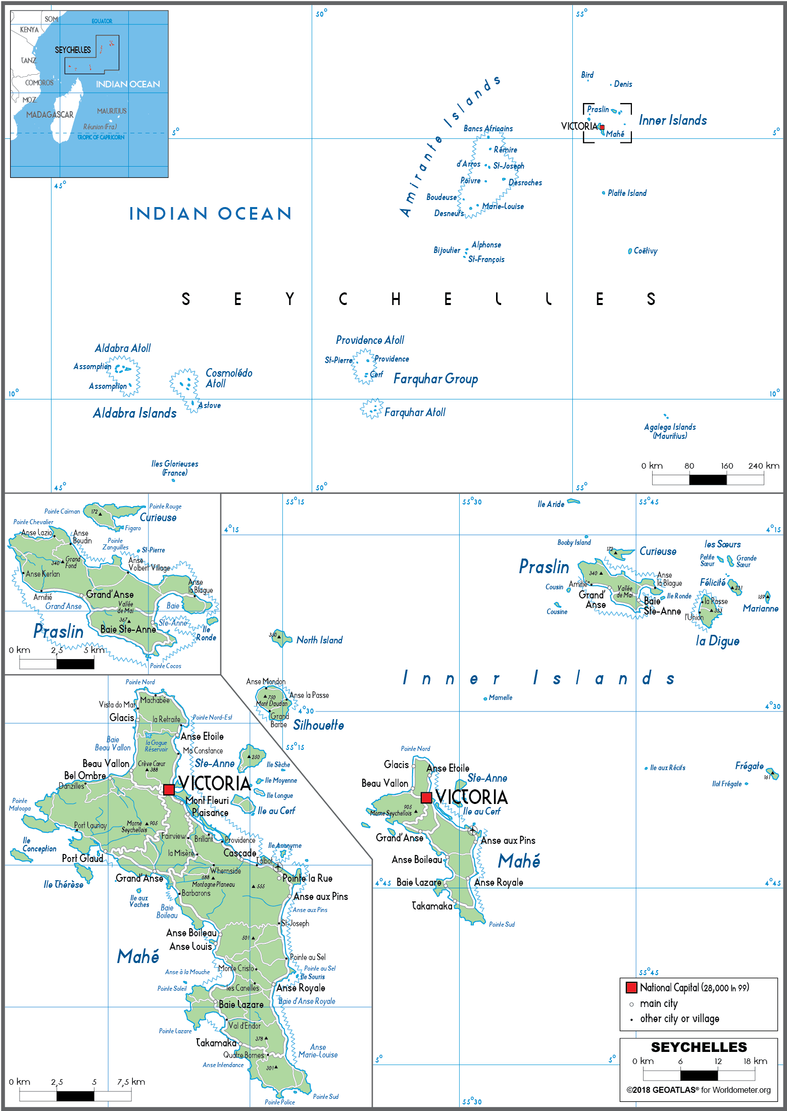 [Update] Bản đồ hành chính đất nước Seychelles (Seychelles Map) phóng to năm 2022 19