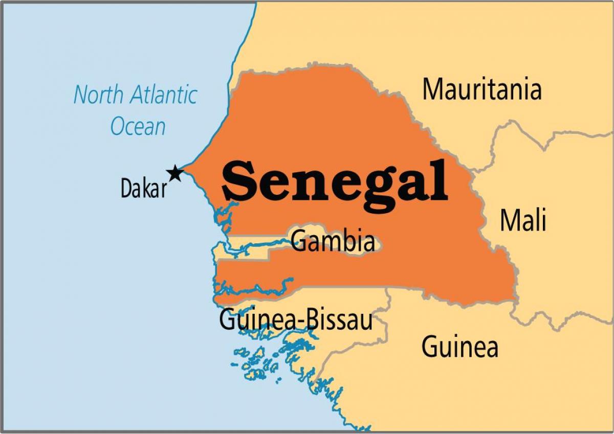 [Update] Bản đồ đất nước Sénégal (Senegal Map) phóng to năm 2022 12