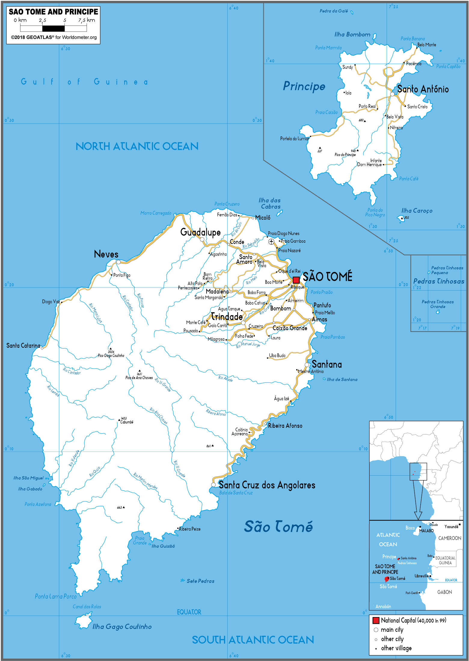 [Update] Bản đồ nước São Tomé và Príncipe (Sao Tome and Principe Map) năm 2022 15