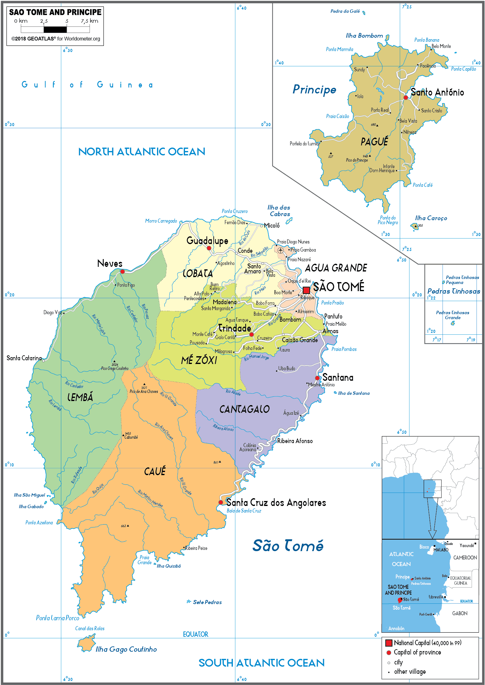 [Update] Bản đồ nước São Tomé và Príncipe (Sao Tome and Principe Map) năm 2022 16