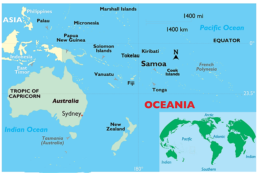 [Update] Bản đồ đất nước Samoa (Samoa Map) phóng to năm 2022 13