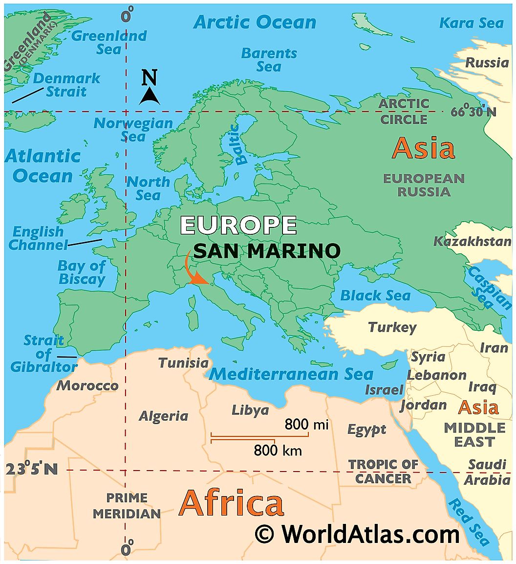 [Update] Bản đồ đất nước San Marino (San Marino Map) phóng to năm 2022 14