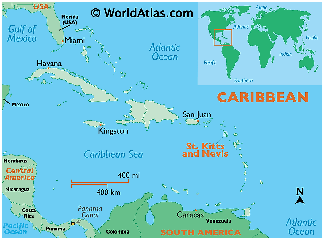 [Update] Bản đồ đất nước Saint Kitts và Nevis (Saint Kitts and Nevis Map) năm 2022 13